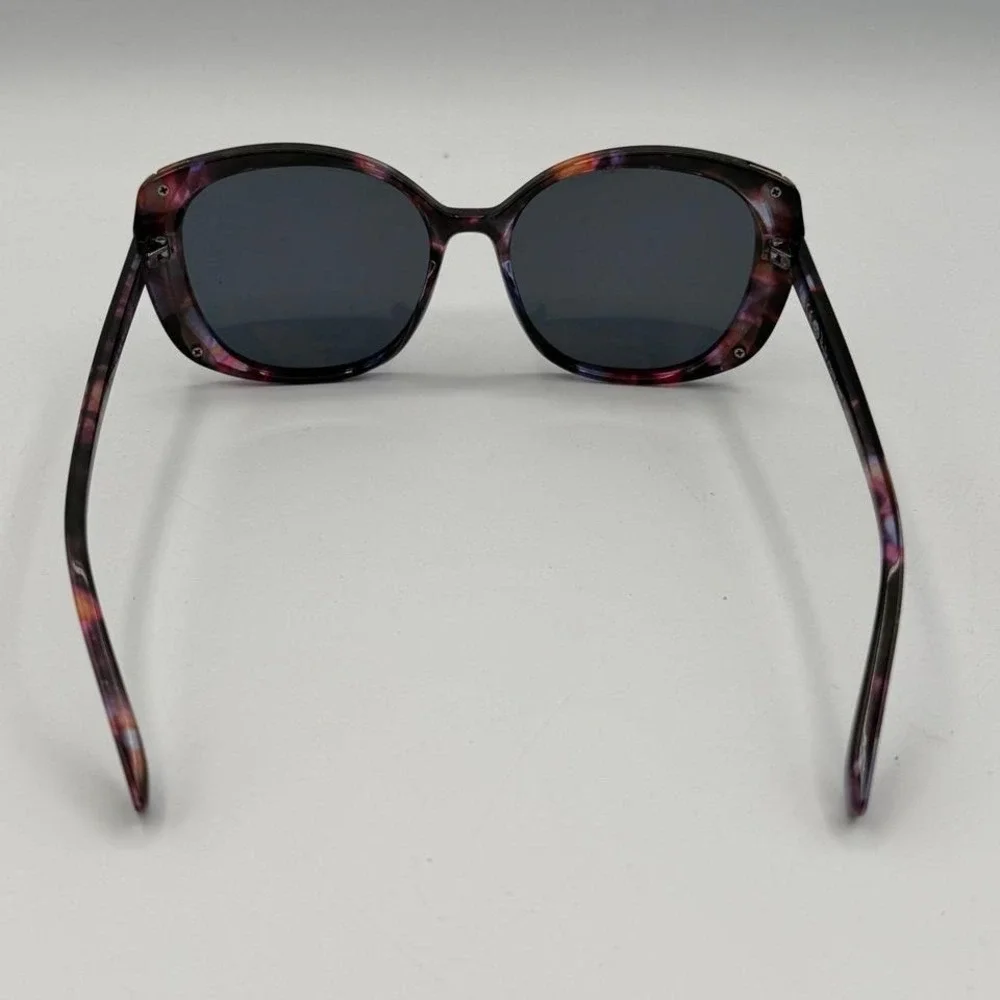 Foster Grant X Foster Grant Polarized‎ Sunglasses Purple Tortoise Cat 3